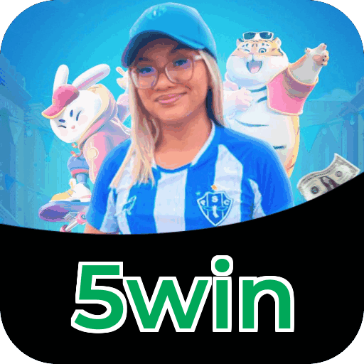 Passo a passo visual mostrando processo de download e instalação do aplicativo 5win